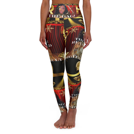 High Waisted Yoga Leggings (AOP)