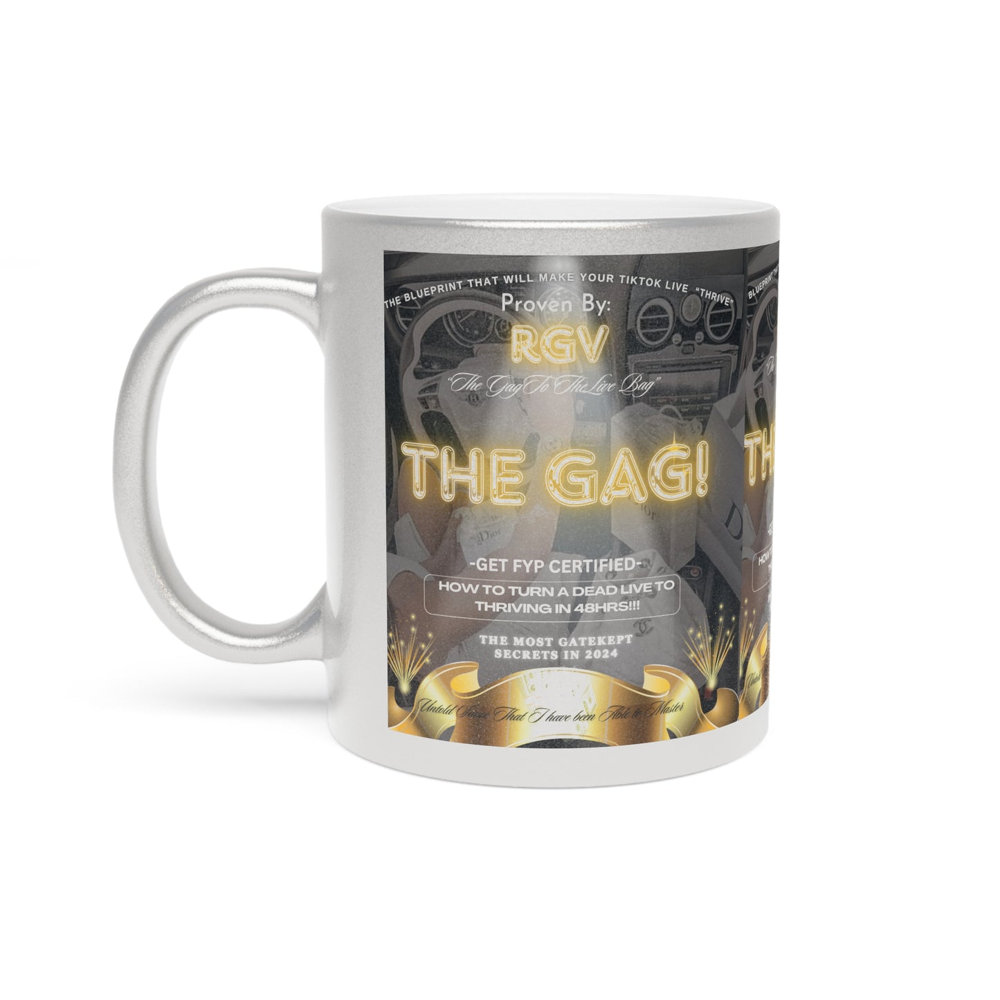 Metallic Mug (Silver\Gold)