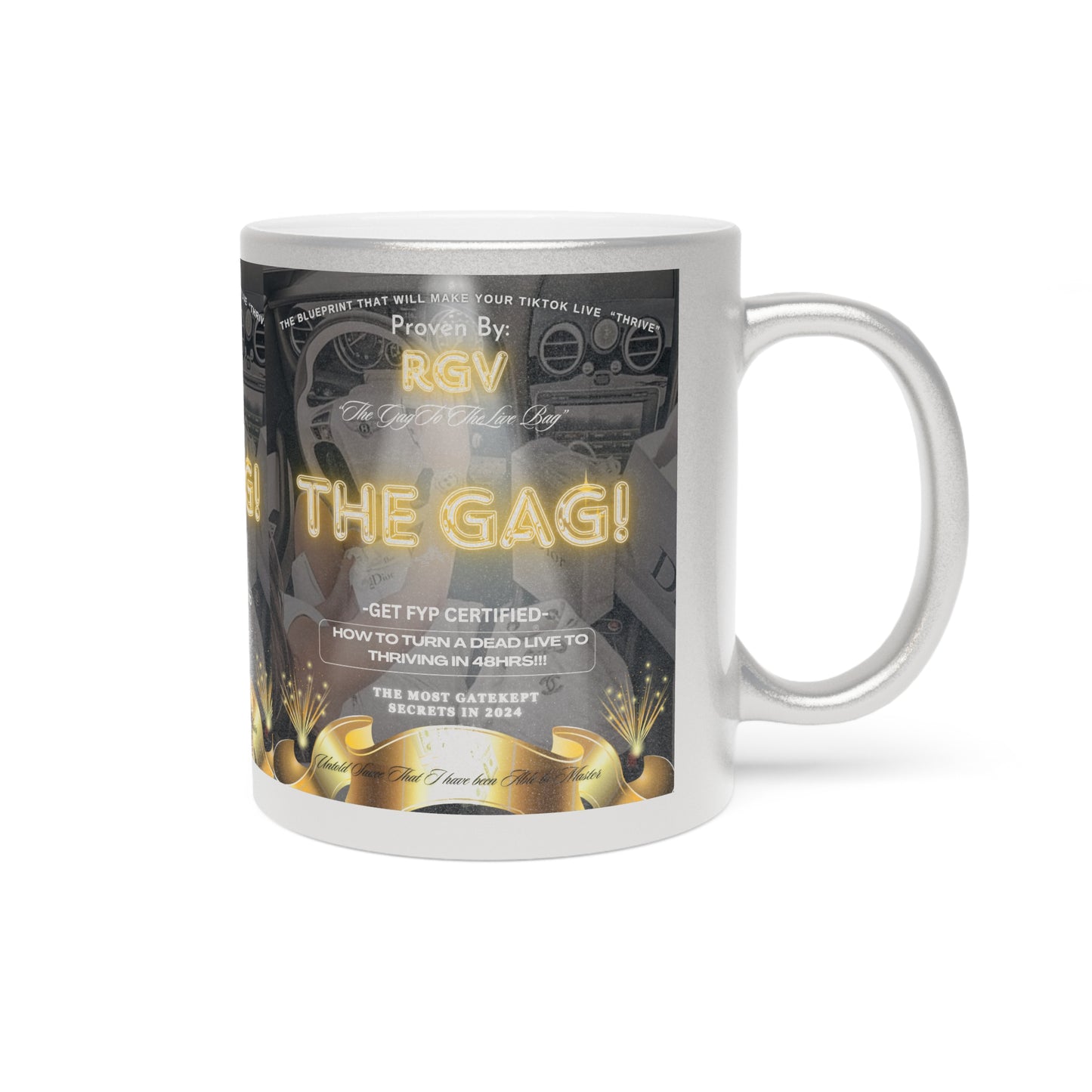 Metallic Mug (Silver\Gold)